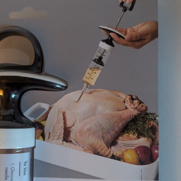 NWT OXO Flavor Injector Thanksgiving Turkey Friendsgiving Holiday Meal Kitchen - Picture 4 of 7